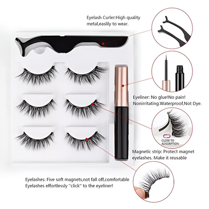 Magnetic Eyeliner & Eyelashes