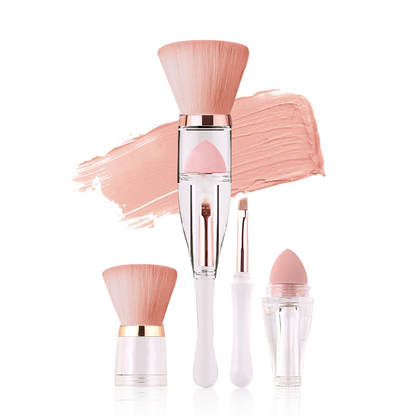Three in One Makeup Brush Set