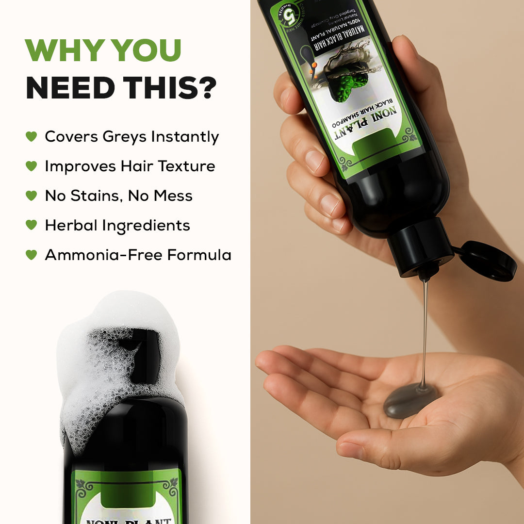 Black Hair Herbal Shampoo