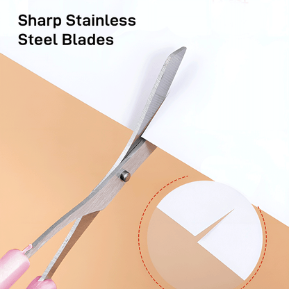 Eyebrow trimming scissors with Eyebrow comb