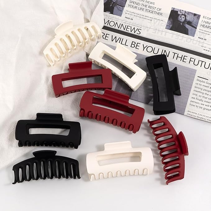 Silicone Flexible Hair Claw Clips 🦋 (Buy 1 Get 2)
