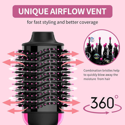 The All-in-One Hair Dryer Brush – Salon-Quality Volume and Smoothness!
