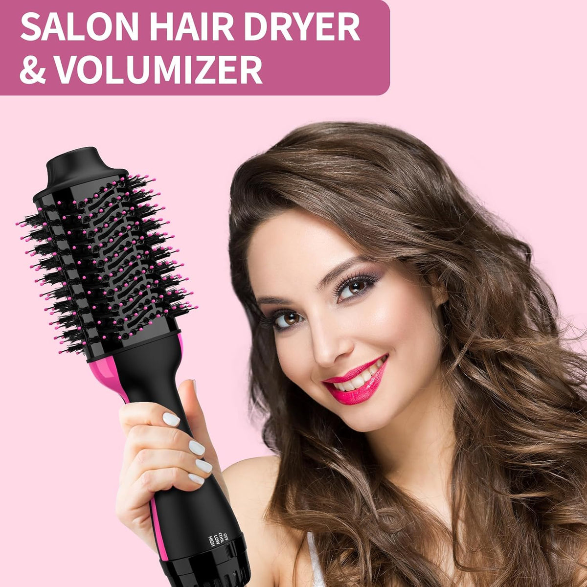 The All-in-One Hair Dryer Brush – Salon-Quality Volume and Smoothness!