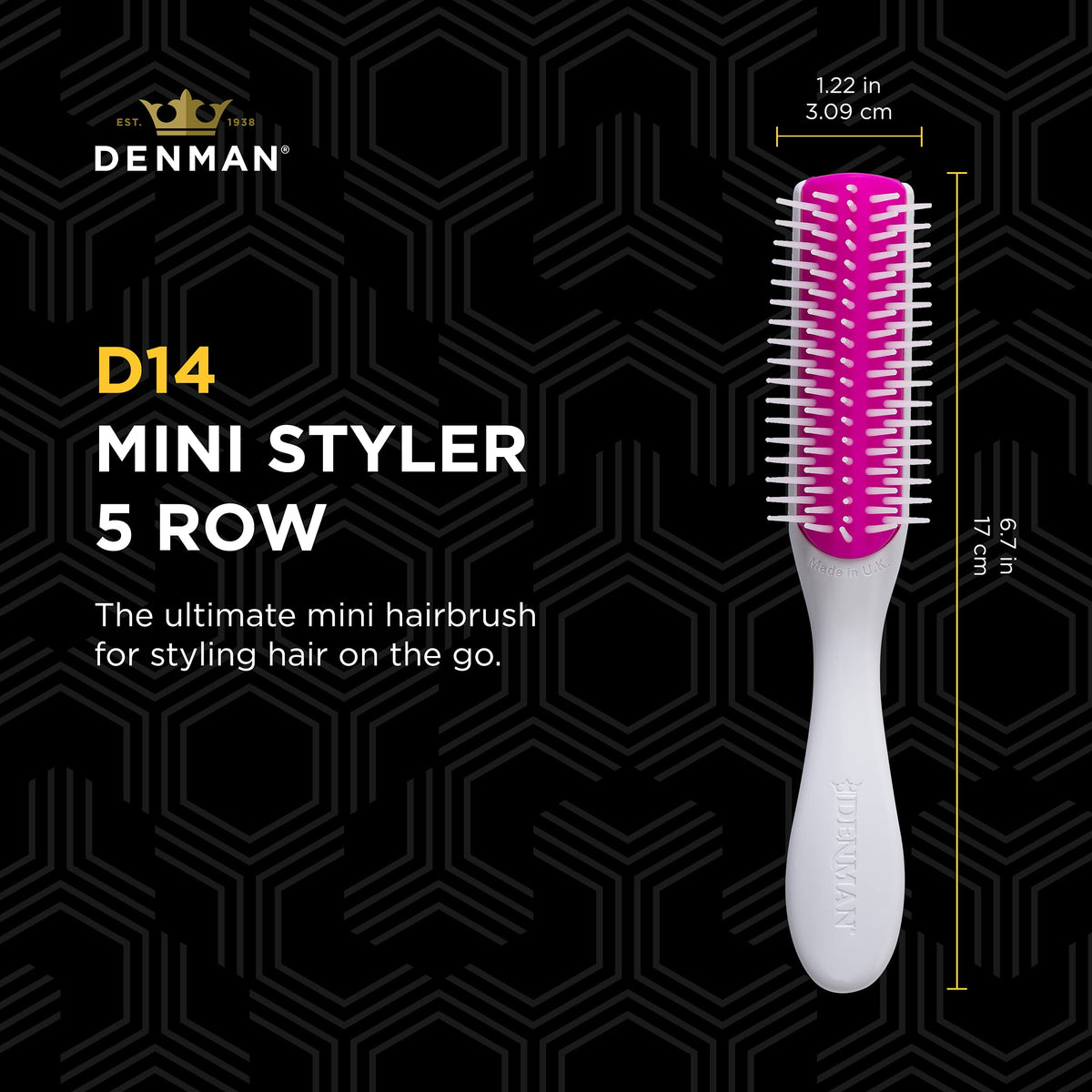 Denman Curl Defining Hair Brush