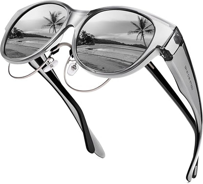 Sunglasses Fit Over Glasses for Women (Buy 1 Get 1 Free)