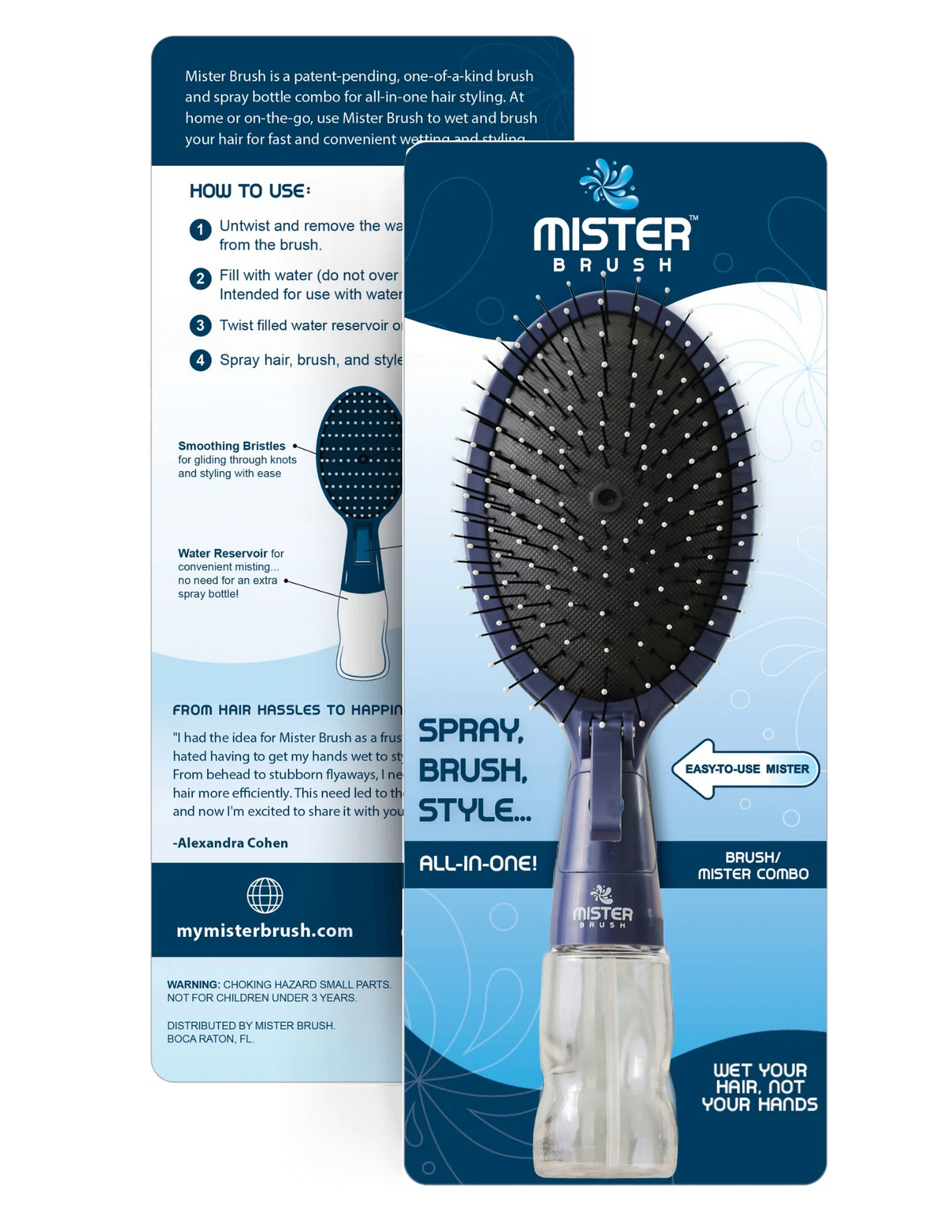 Mister Brush - 2-in-1 Brush