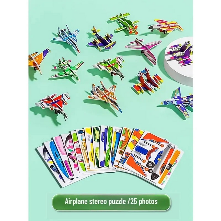 3D Dinosaur Puzzle Set for Hands-On Learning