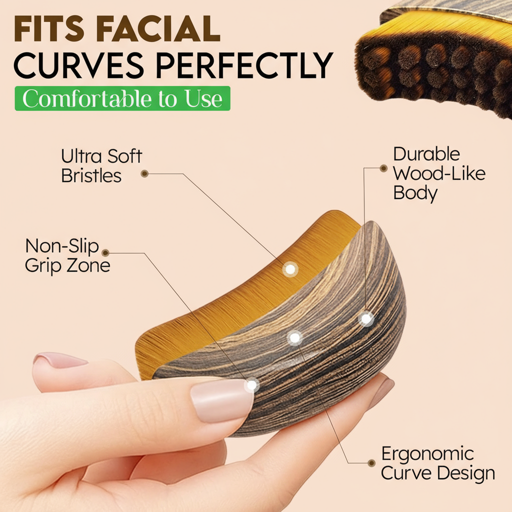 Portable Lymphatic Contour Face Brush 🌟