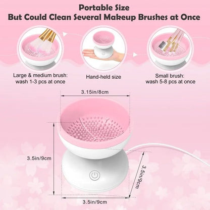 Electric Makeup Brush Cleaner Machine